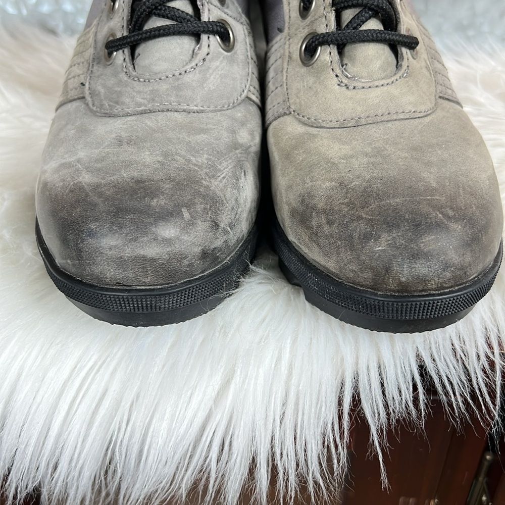 Sorel Lexi Leather Wedge Boot Size 8 - Picture 3 of 9